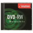 DVD-RW Imation 4X 4.7GB/120min - Muistitikut, CD-, DVD-levyt - 393604 - 1