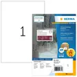 Herma tarrakalvo kestävä 210x297 valkoinen matta 80kpl - Säänkestävät tarra-arkit A4 - HER10784 - 1