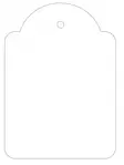 Hinnoittelulappu narukiinnitys 50x70mm 400kpl - Tekstiilipistoolit ja tarvikkeet - 131304 - 1