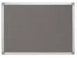 Ilmoitustaulu Q-Connect 1200X900mm harmaa - Lasi,valko,pellava,korkki,fläppi,-taulut - 553024 - 1