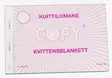 Kuittilomake 600 A6vaaka/100 su/ru/eng - Kirjoituspaperit ja lomakkeet, kortistot - 214294 - 1