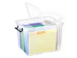 Säilytyslaatikko Strata kannella 40l läpinäkyvä - Säilytyslaatikot, -kuutiot - 283704 - 1