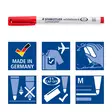 Staedtler Lumocolor 301 valkotaulukynä 4 värisarja - Merkkauskynät, -tussit - STA301WP4 - 3