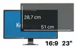Tietoturvasuoja Kensington 2-way 23" Wide 16:9 - Häikäisy- ja tietoturvasuojat - 393044 - 2