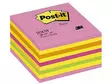 Viestilappukuutio Post-it 2028 76X76mm neonpunainen - Viestilaput, muistilaput, kuutiot - 236544 - 1