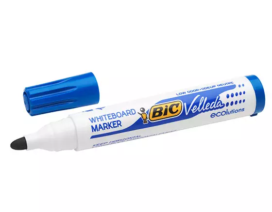 Valkotaulukynä Bic Velleda 1701 sininen - Valkotaululutussit - 45184 - 1