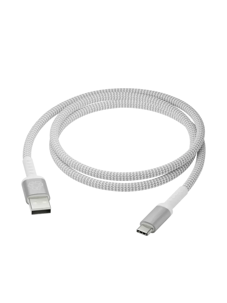 Latauskaapeli -BRD- USB-A - USB-C, valkoinen (1,2 m) - USB-tuotteet - CB12ACGR7114 - 1