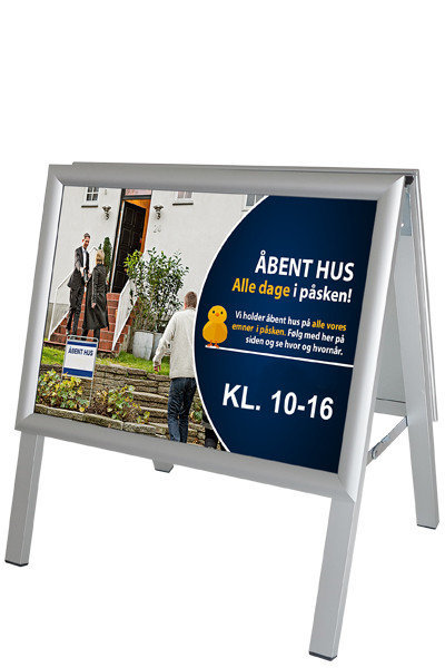 A-teline Classic snap-kehyksellä A3 vaaka - Ulkomainostelineet ja tarvikkeet - 5994 - 1