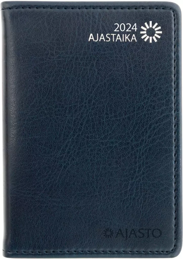 Ajastaika, tummansininen taskukalenteri 2024 - Taskukalenterit - 2673101014 - 1