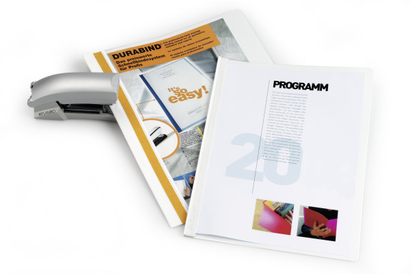 Esitekansio Durabind 2250 A4 PVC valkoinen - Kansiot - DU225002 - 2