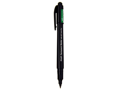 Huopakynä Pilot BeGreen Super Color Marker EF musta, uusio - Merkkauskynät, -tussit - 301024 - 1