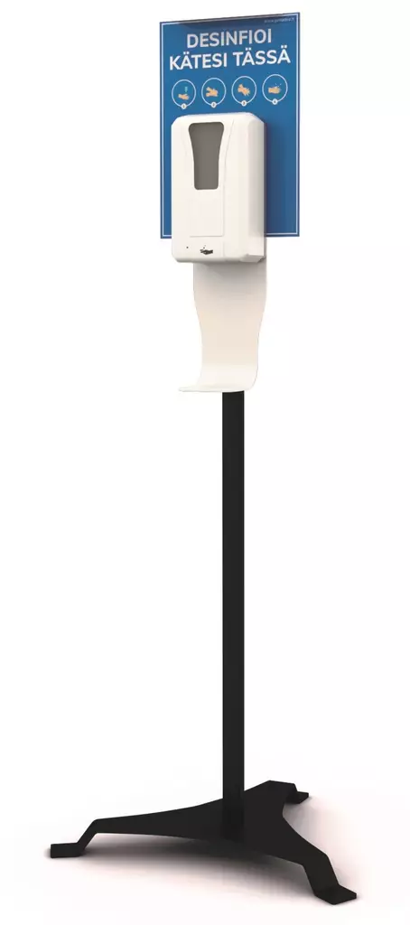 Käsidesiautomaatti lattiamalli - Henkilöhygienia, ihon hoitotuotteet - 753574 - 1