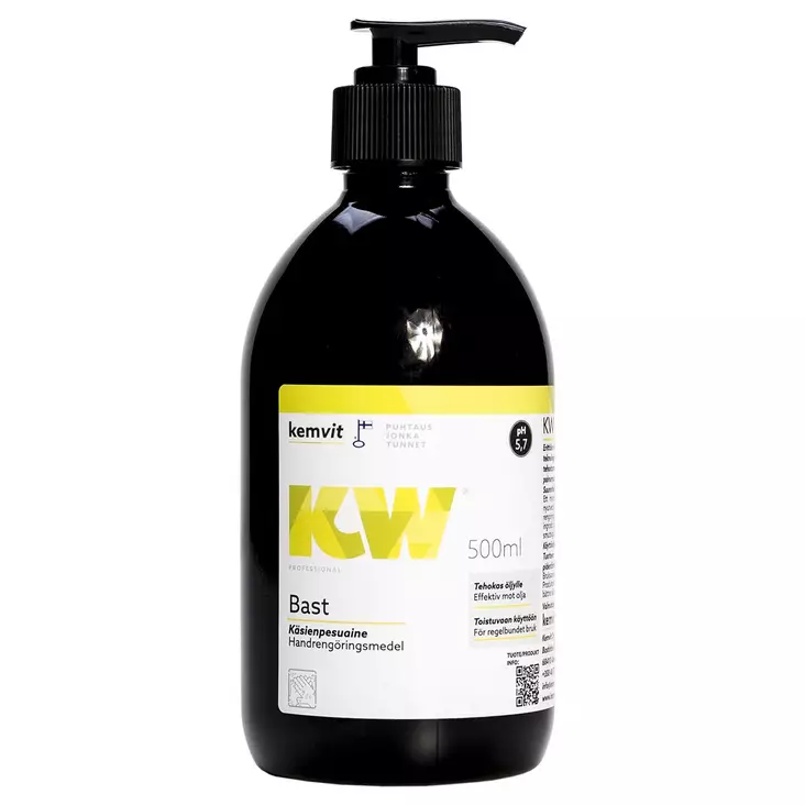 Käsienpesuaine KW Bast 500ml - Henkilöhygienia, ihon hoitotuotteet - 162864 - 1
