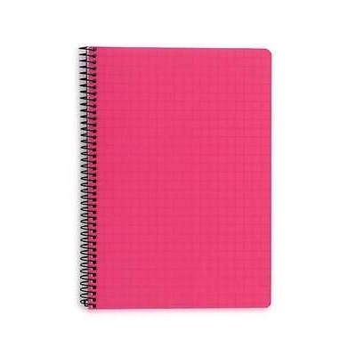 Kierrevihko A5/80 muovikantinen aniliini - Vihkot ja lehtiöt - 242674 - 1