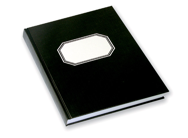 KONTTORIKIRJA A4/192 VIIVAT/NUMEROITU - Muisti- ja konttorikirjat - 86684 - 1