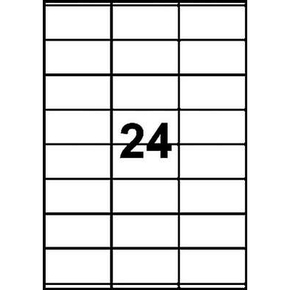 Kopiotarra Avery 18022 70x33.9/2400kpl - Paperitarra-arkit A5, A4 - 225114 - 1