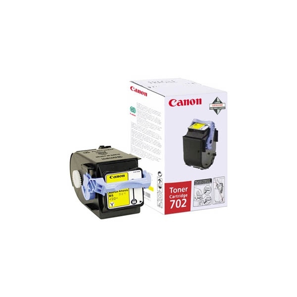 Laserkasetti Canon 702 keltainen - Canon laserkasetit - 9642A004 - 1