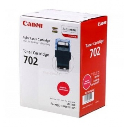 Laserkasetti Canon 702 magenta - Canon laserkasetit - 9643A004 - 1
