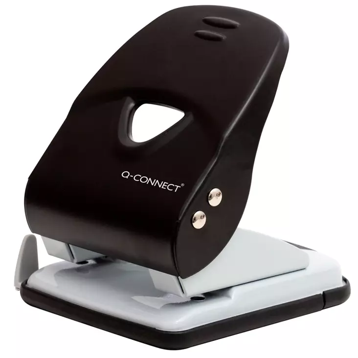 Lävistäjä Q-Connect metalli 40 musta - Lävistäjät, rei´ittäjät - 250204 - 1