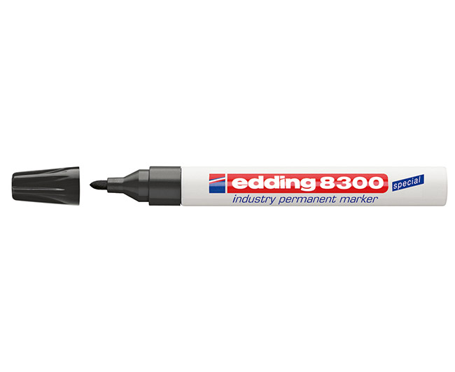Merkintäkynä Edding 8300 pysyvä 1,5-3 mm musta - Merkkauskynät, -tussit - 65754 - 1