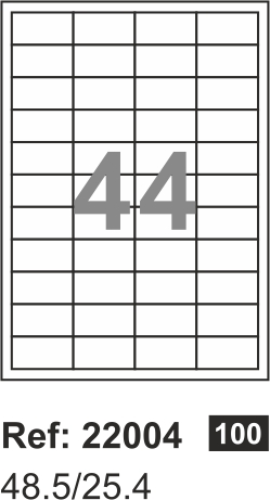 Monitoimitarra A4 44-os 48,5X25,4 100kpl - Paperitarra-arkit A5, A4 - F22004 - 1