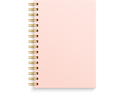 Muistikirja A5 viivoitettu pinkki - Muisti- ja konttorikirjat - 18324 - 1