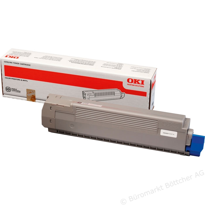 OKI C801/C821 musta 7000s - Oki laserkasetit - 44643004 - 1