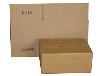 Pakkauslaatikko A4 3A 305x214x80/125 mm aaltopahvi - Pahvilaatikot - 633014 - 1