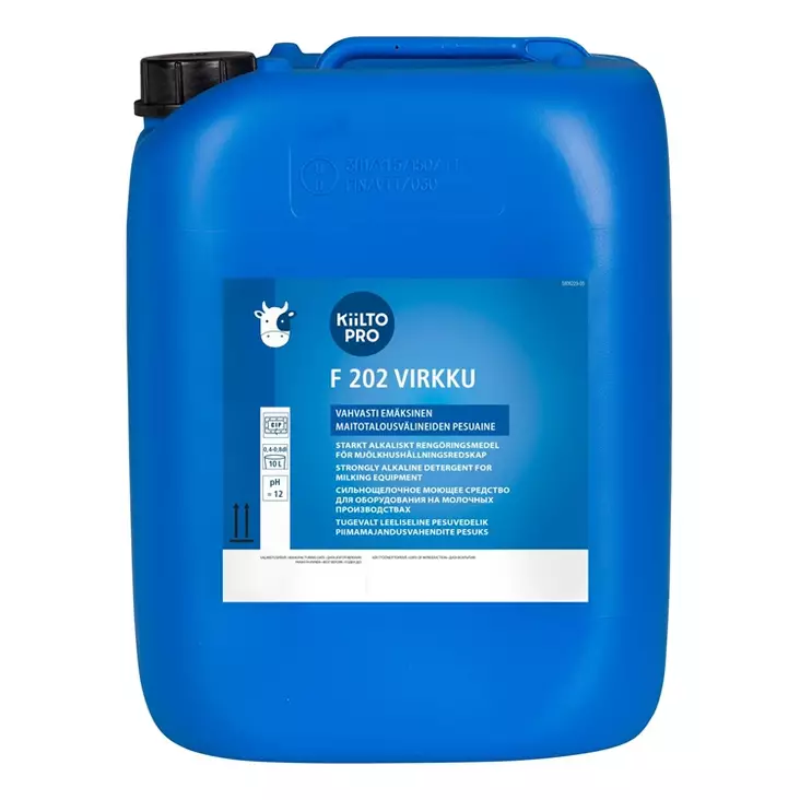Pesuaine F202 Virkku 20L vahvasti emäksinen puhdistusaine. - Pesu- ja puhdistusaineet - 150004 - 1