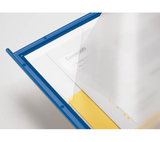 Pikahakutasku Probeco A4 PP sininen 10kpl - Selailutelineet, pikahakutelineet - 62054 - 1