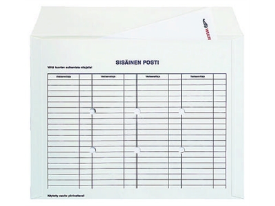 Sisäisen postin kansio A4 1-osainen vaaka - Kirjekuoret - 201004 - 1