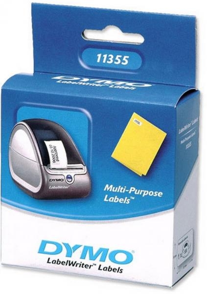 Tarra Dymo LW 51x19mm yleistarra/500 irrotettava - Dymo tarrakirjoittimet ja tarrateipit - 254074 - 1