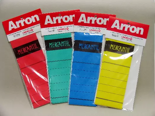 Tarraetiketti Mercantil 4cm keltainen 100 kpl/pakkaus - Mapit - 64074 - 1