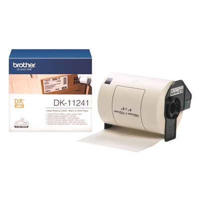 Tarrarulla Brother DK-11247 103x164mm 180 kpl suuri lähete - Brother tarrakirjoittimet ja tarrateipit - 254514 - 1