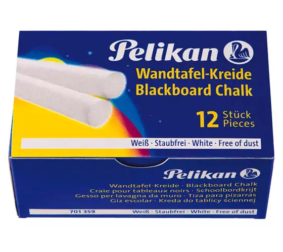 Taululiitu Pelikan 755 valkoinen 12 kpl - Taulutarvikkeet - 22564 - 1