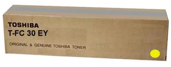 Toshiba Toner T-FC30EY / 6AJ00000284 Yellow Standard - Toshiba laserkasetit - 6AJ00000284 - 2