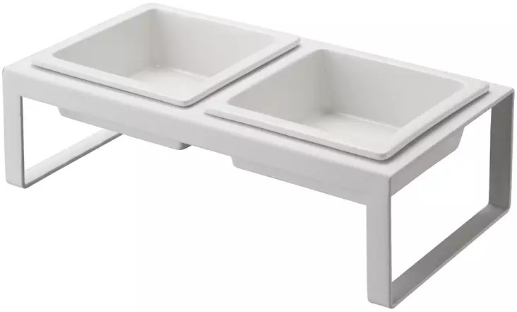 Tower lemmikinruokakupit 2 os valk - Yamazaki - YZ-4744 - 1