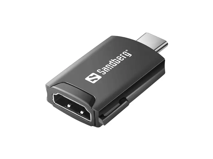USB-C to HDMI 4K60Hz Dongle, Alu - USB jakajat - SDG136-34 - 1