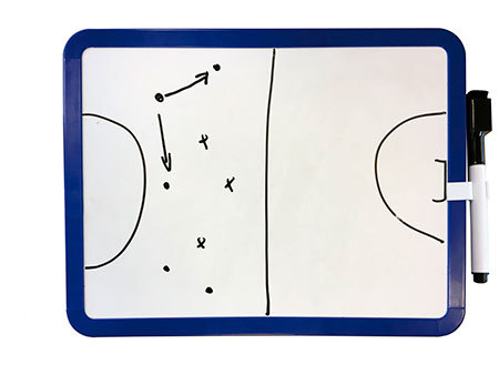 Valkotaulu Desq 2 -puoleinen 21x28cm - Lasi,valko,pellava,korkki,fläppi,-taulut - 207134 - 1