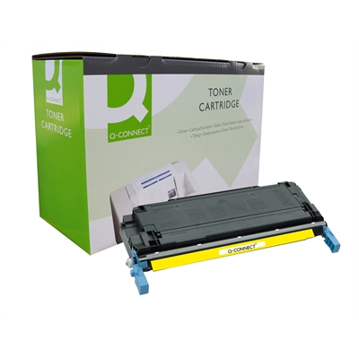 Värikasetti Laser Q-Connect HP CLJ 5500 keltainen - Hp laserkasetit - 122304 - 1