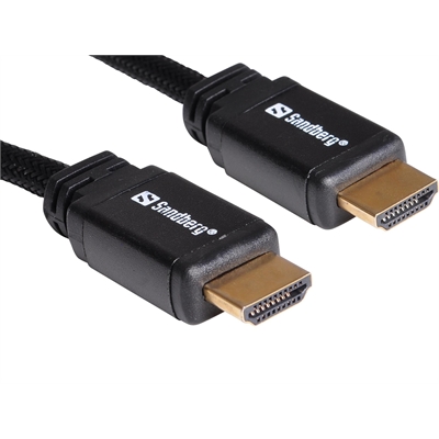 Videokaapeli Sandberg HDMI-HDMI 2.0 2m - HDMI-kaapelit - 393434 - 1