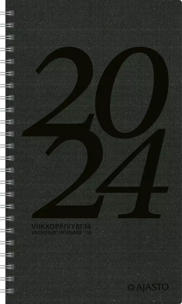 Viikkopäivyri/Veckodatumvisare 14 Eko Pöytäkalenteri 2024 - Pöytäkalenterit - 2676228114 - 1