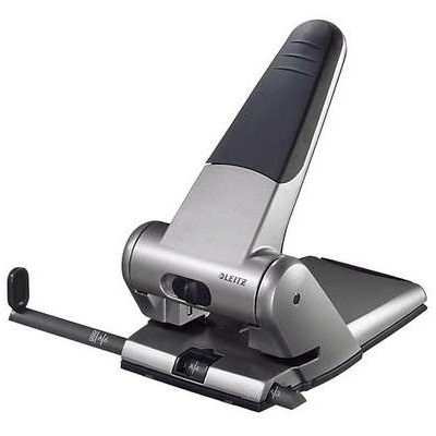 Voimalävistäjä Leitz 5180 8 cm hopea - Lävistäjät, rei´ittäjät - 253324 - 1