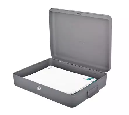 Pavo lukittava asiakirjalaatikko 370 x 280 x 90 mm - Lomakelaatikot, kortistolaatikot - 8008605 - 2