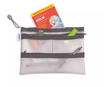 Herma Universal moniosainen säilytyspussi A5 - Vetoketjutaskut - HER20295 - 2