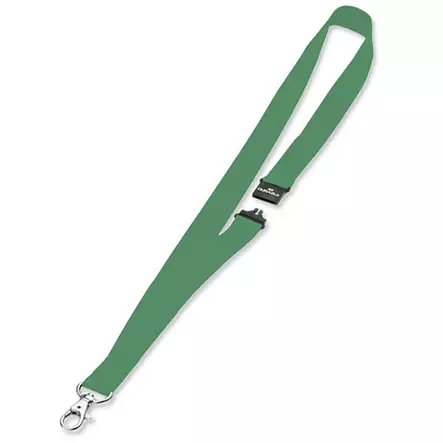 Kaulanauha Durable 8137 44 cm vihreä 10 kpl/pak - Nimikortit, kongressineulat, kaulanauhat - DU813705 - 1