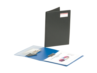 Puristusmekanismikansio Esselte A4 muovi musta - Kansiot - 202085 - 1