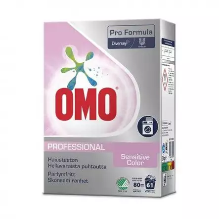 Pyykinpesujauhe Omo Professional Sensitive Color x 4 kpl - Pyykinpesu - 206285 - 1