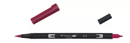 Tombow ABT Dual Brush 815 cherry - Taidekynät - TOM11815 - 1