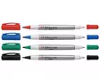 Merkintäkynä Sakura Identi-Pen Dual Marker värilajitelma 4 kpl - Merkkauskynät, -tussit - 42675 - 1